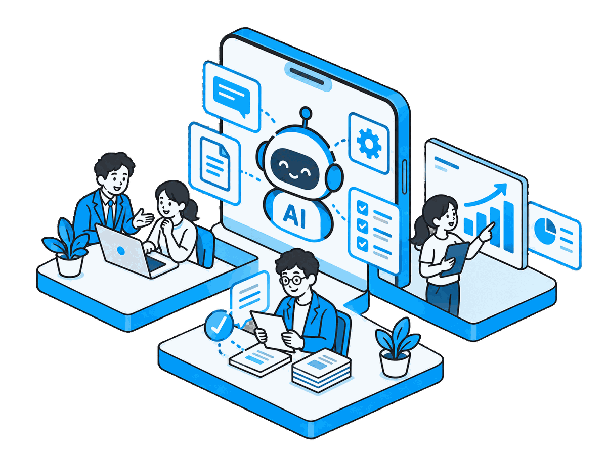 AI導入支援のイメージ
